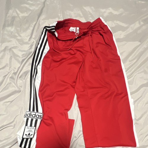 Adidas knopfhose rot top - knopfhose, rot,